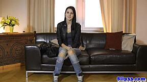 Can this amateur teen pleasure an old british male with her cowgirl riding?