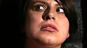 Dominant lesbian fingers tight babe