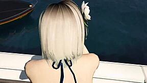 Cutie Bikini Babe Gets Slammed Hard on Yacht in GTA 5