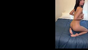 Carol Tiny Takes First Big White Cock In Asshole