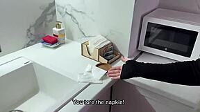 Sexy Blonde In Black Stockings Loves To Fuck Amateur Russian Couple