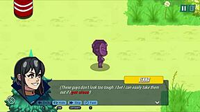 Bound Nympho Lesbian in Third Crisis Playthrough