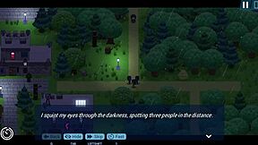 Bound Nympho Lesbian in Third Crisis Playthrough