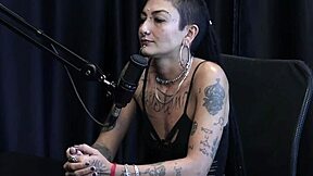 i prefer to dominate and want a gang bang with eight big dicks, like in my video with mário - caroleta roots in sheer red lingerie