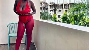 Early morning outdoor boob tit fuck masturbating and squirting?