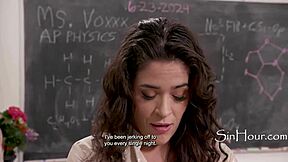 teacher succumbs to students advances gives him her ass