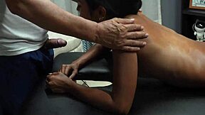 Cute Young 18+ Girl Receives A MASSAGE And A Good FUCK Part 1