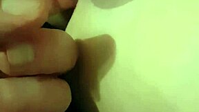 My girlfriend is having fun with her dildo and friend.