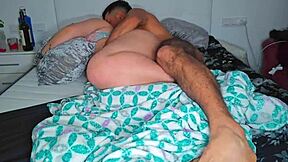 Perverted stepfather wakes stepdaughter with morning sex