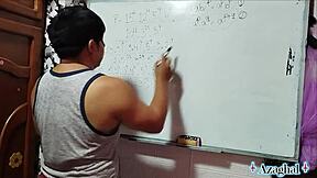 Asian Student Simplifies Algebra with Bedroom Help
