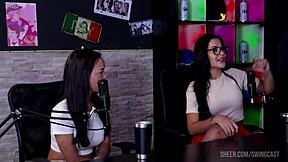 compilados da pri melancia no swing cast com tifany rocha e alice vasconcelos parte 4 watch on sheer red