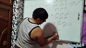 Asian Student Simplifies Algebra with Bedroom Help