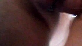 Amateur Guy Banging His Girl's Shaved Pussy Close-Up In Homemade Doggystyle Squirting Session