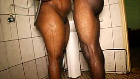 impressive adultery scene in black africa with colleague