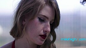 Redhead Slut Gets Hardcore Fucking With Shaved Pussy