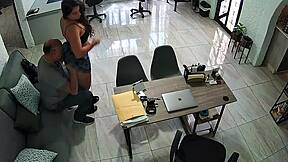 Amateur Latina Engages In Intimate Encounter With Elderly Former Teacher Starting With Foreplay In Living Room