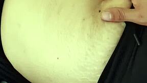 She says, 'Explore my belly fetish'