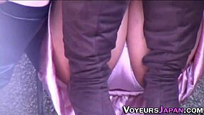 asian japanese teen 18+ upskirt in public