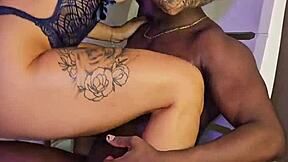 when i'm tense, only a black cock satisfies me