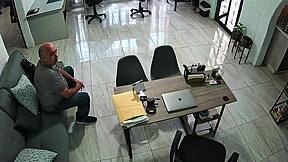 Amateur Latina Engages In Intimate Encounter With Elderly Former Teacher Starting With Foreplay In Living Room