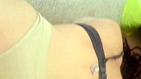 Veronica Martin enjoys thong fuck with ass and panties action