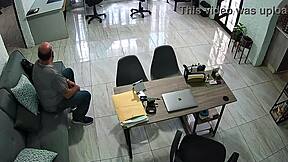 Amateur Latina Engages In Intimate Encounter With Elderly Former Teacher Starting With Foreplay In Living Room