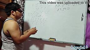 Asian Student Simplifies Algebra with Bedroom Help