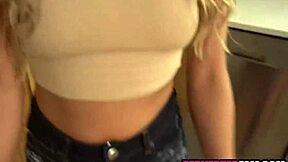 Helping My Insecure Step Mom with Her Shaved Pussy Needs!