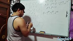 Asian Student Simplifies Algebra with Bedroom Help