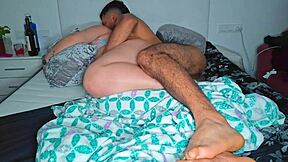 Perverted stepfather wakes stepdaughter with morning sex