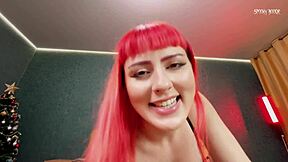 femdom role play makima seduces you to creampie her tight pussy in heels and cosplay