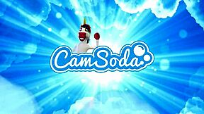 Naughty big booty solider pleasures herself on cam