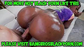 Ebony milf chats about getting intimate with peter