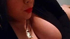 sexy milf with big tits in lesbian scene