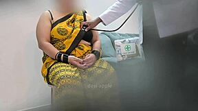 doctor using patient in clinic