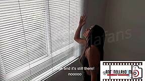 Amateur Wife Fucks the Painter Behind Husband's Back in Doggystyle with Cum on Ass and Muff Diving