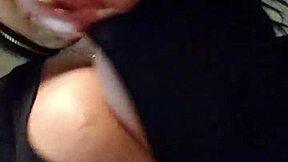 sexy milf with big tits in lesbian scene