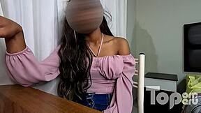 Sandra, Beautiful Venezuelan Morena, in Casting 016 Needs Money for Stylist Courses