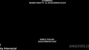 Marcy Matti undergoes outdoor casting, revealing her tits and pussy for deepthroat and anal.