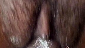 Extreme close-up pussyfucking leads to macro creampie