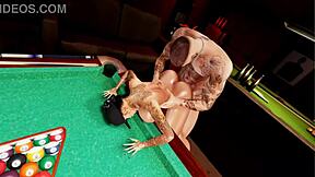 In the boob patrol game, Toricaprice showcases her big tits and ass during police-themed sex.