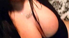 sexy milf with big tits in lesbian scene