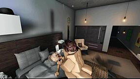 Snowbunny Ditches BBC for Huge BWC in Big Ass Doggystyle Pound