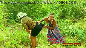 amateur bbw college babe, oh wow, outdoor bush sex with hairy wet pussy during vacation!