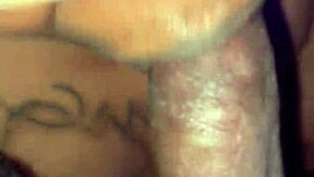 This cougar milf is filling her mouth with monster bbc