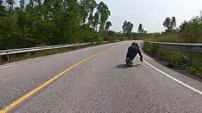 my first raw run video in thailand