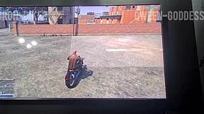 i bet with my steobro on the video game and lost