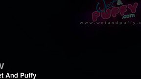 sexy babe ashley ocean orgasms while toying a purple vibrator