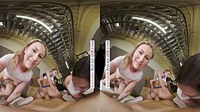 Naughty america sexy babes kyler quinn paige owens tag team gym stud