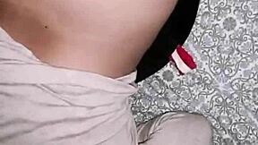 Hot fucking with buttplug and big ass!